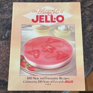 Colorful JELL-O Dessert Recipe Book